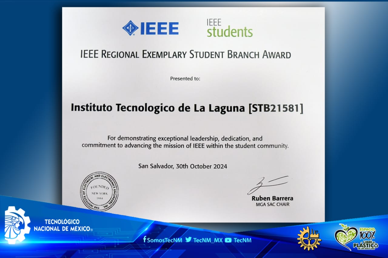 Entre de reconocimiento IEEE